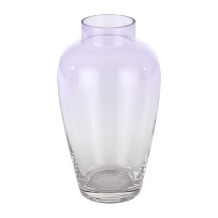 Eglo 421356 - Jarrón de vidrio KENYASI 27x15,5 cm violeta