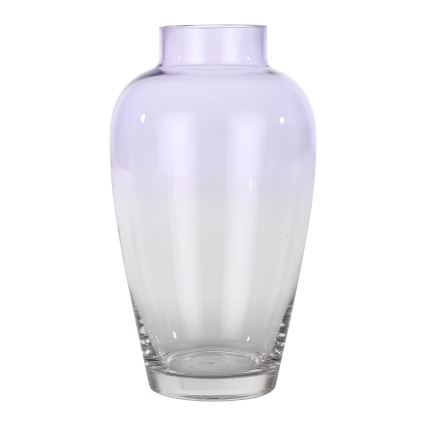 Eglo 421356 - Jarrón de vidrio KENYASI 27x15,5 cm violeta