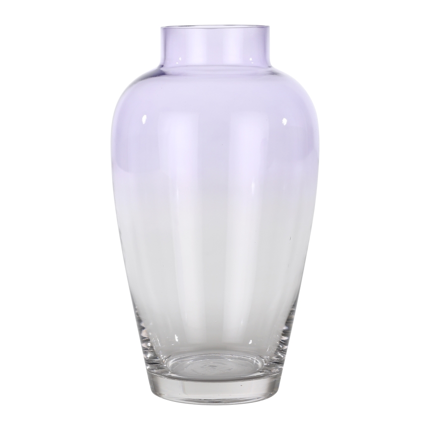 Eglo 421356 - Jarrón de vidrio KENYASI 27x15,5 cm violeta