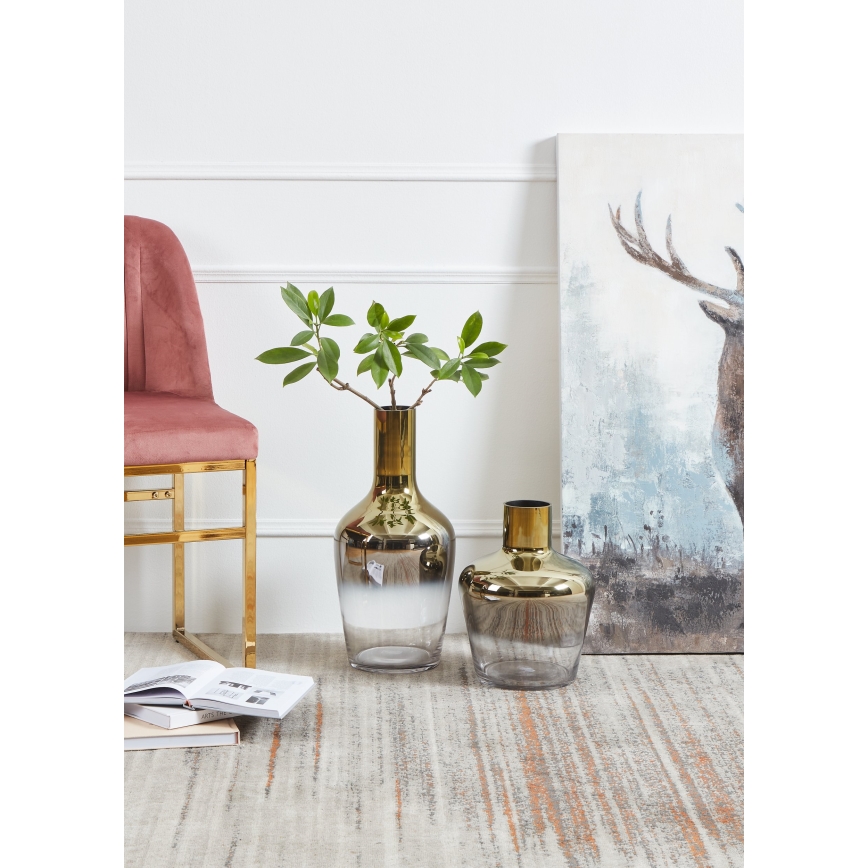 Eglo 421372 - Jarrón de cristal SAMUNTAI 48x23 cm dorado