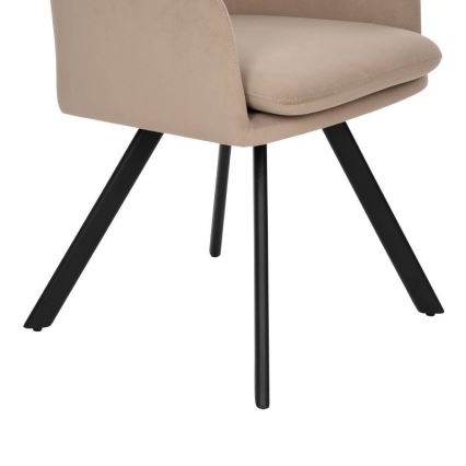 Eglo 424942 - Sillón APALIT 86x60 cm beige/negro