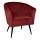 Eglo 424948 - Sillón AMPAHA 78x70 cm rojo