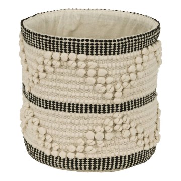 Eglo 426563 - Cesta decorativa TOYAMA 20x20 cm beige/negro