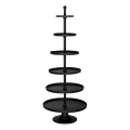 Eglo 427651 - Soporte para servir BABIRIK 206 x 79 cm, negro