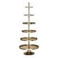 Eglo 427653 - Estantería de servicio BABIRIK 206x79 cm, dorada