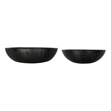 Eglo 428061 - Juego de 2 cuencos decorativos OKAYAMA, Ø 84 cm, negro