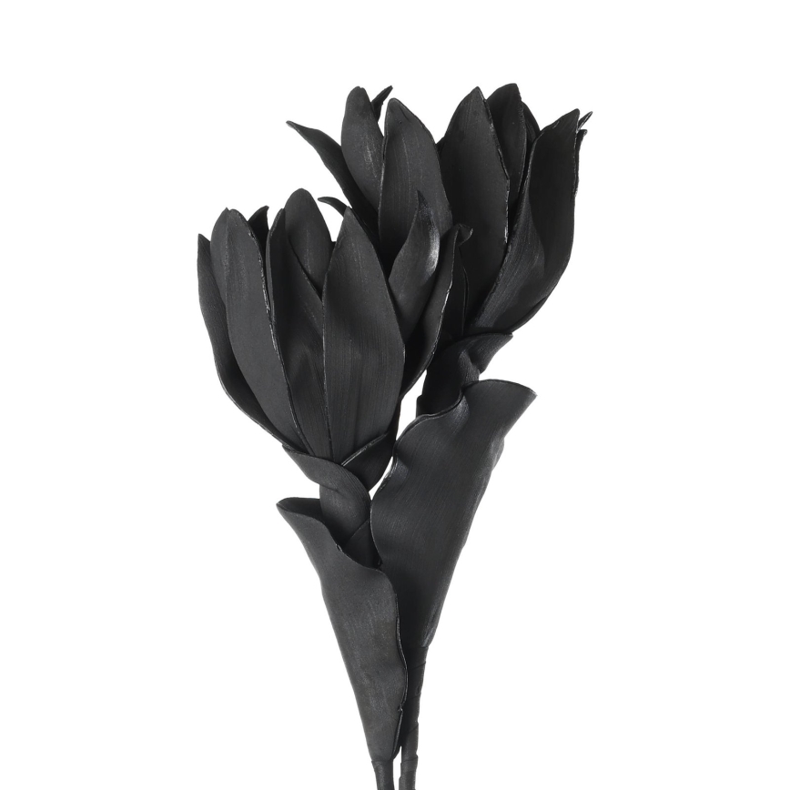 Eglo - Flor artificial 90 cm negro