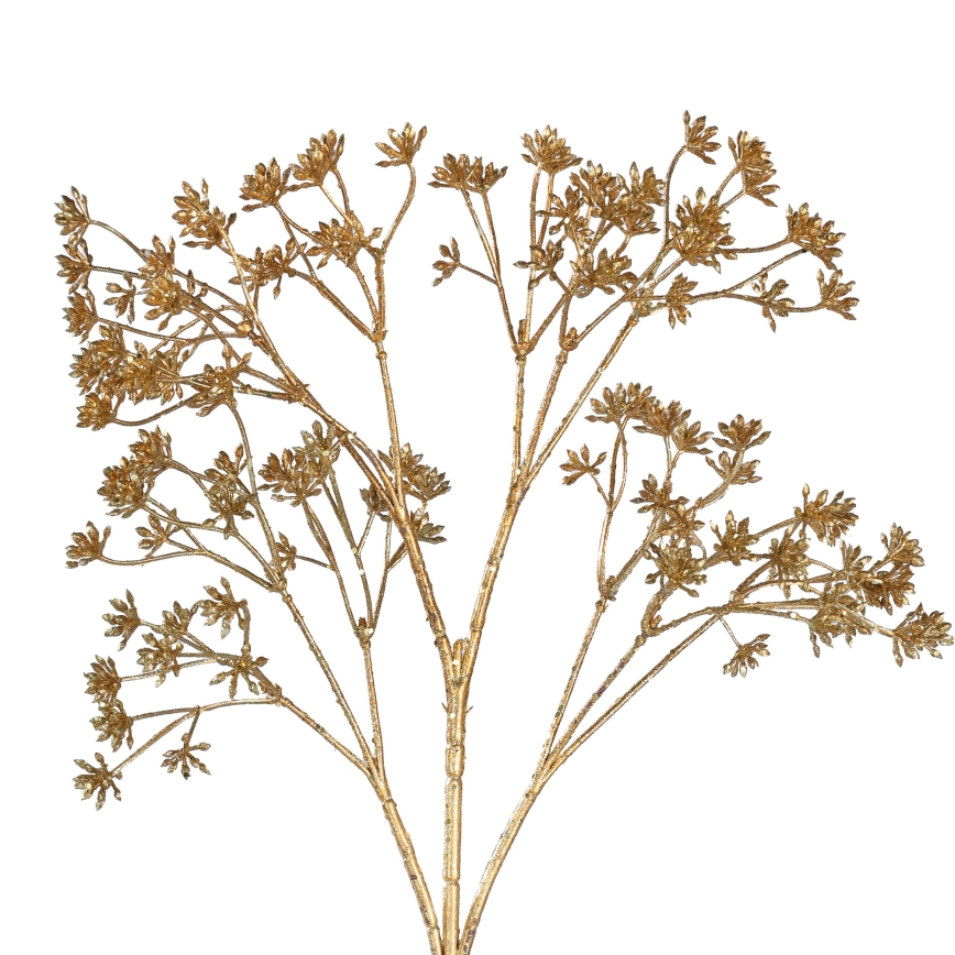 Eglo - Flor artificial 53 cm dorado