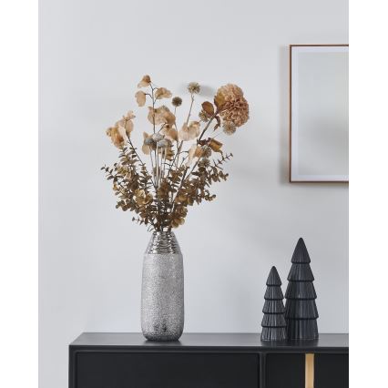Eglo - Flor artificial 58,5 cm plata