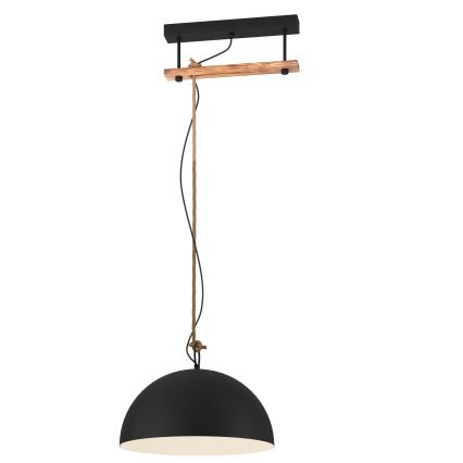 Eglo 43396 - Lámpara colgante con cable HODSOLL 1xE27/40W/230V