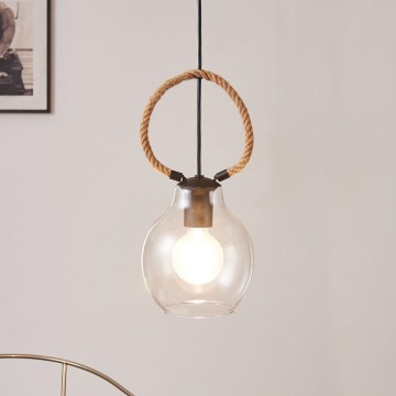 Eglo 43617 - Lámpara colgante con cable RODING 1xE27/40W/230V