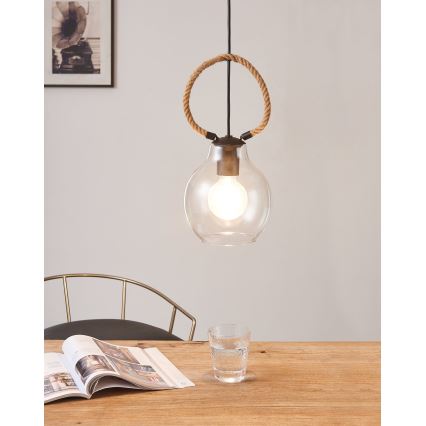 Eglo 43617 - Lámpara colgante con cable RODING 1xE27/40W/230V