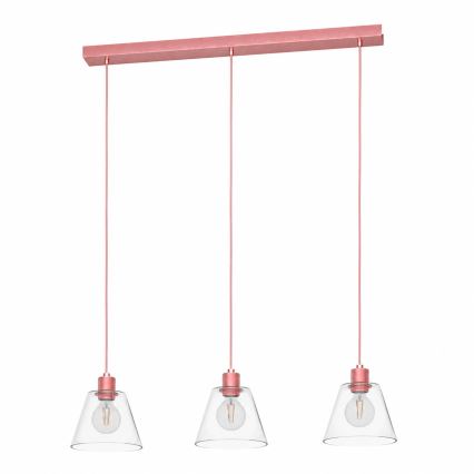 Eglo - Lámpara colgante 3xE27/40W/230V