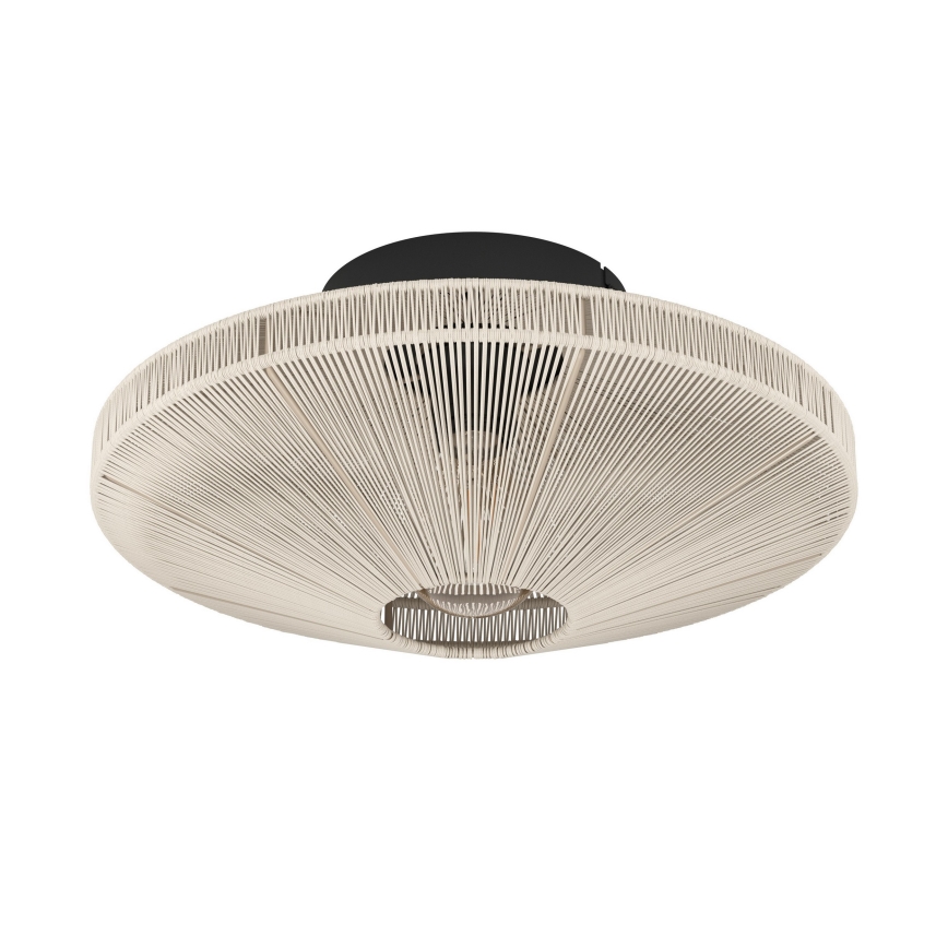 Eglo - Lámpara de techo 1xE27/40W/230V Ø 38 cm crema