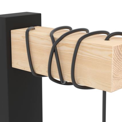 Eglo - Aplique de pared TOWNSHEND 1xE27/60W/230V