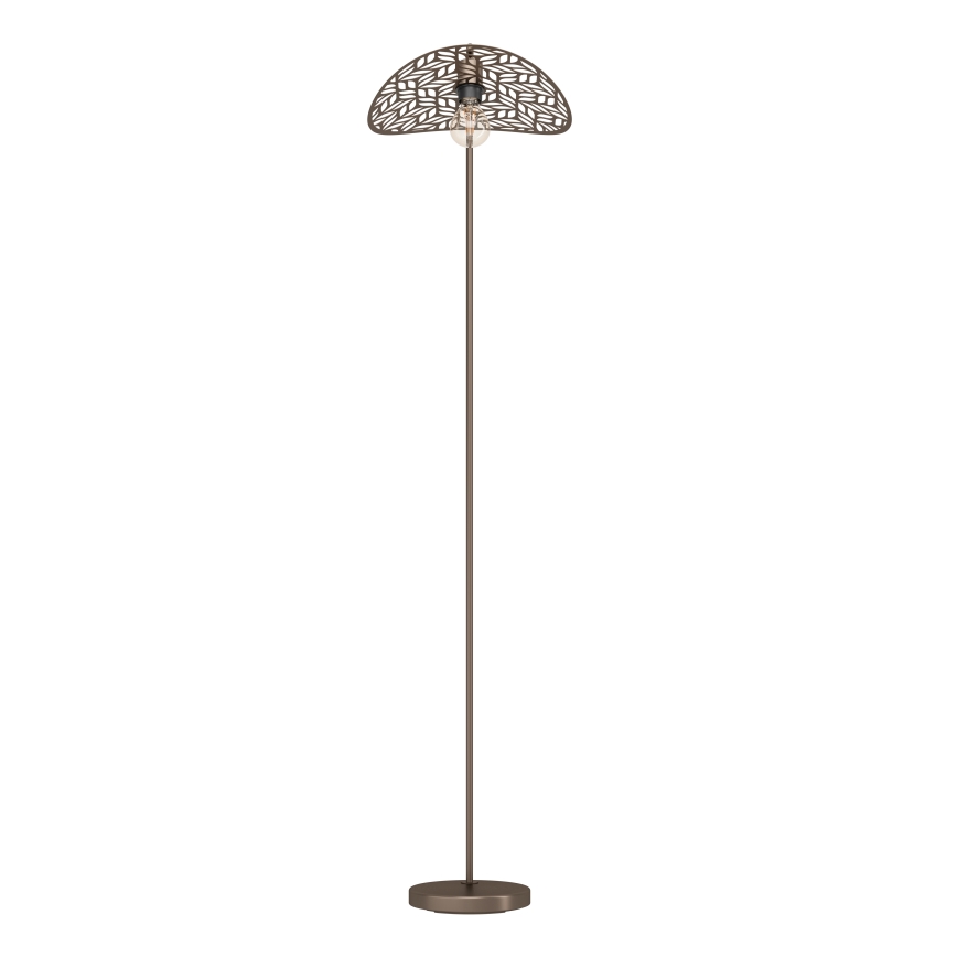 Eglo - Lámpara de pie 1xE27/60W/230V, acabado en bronce