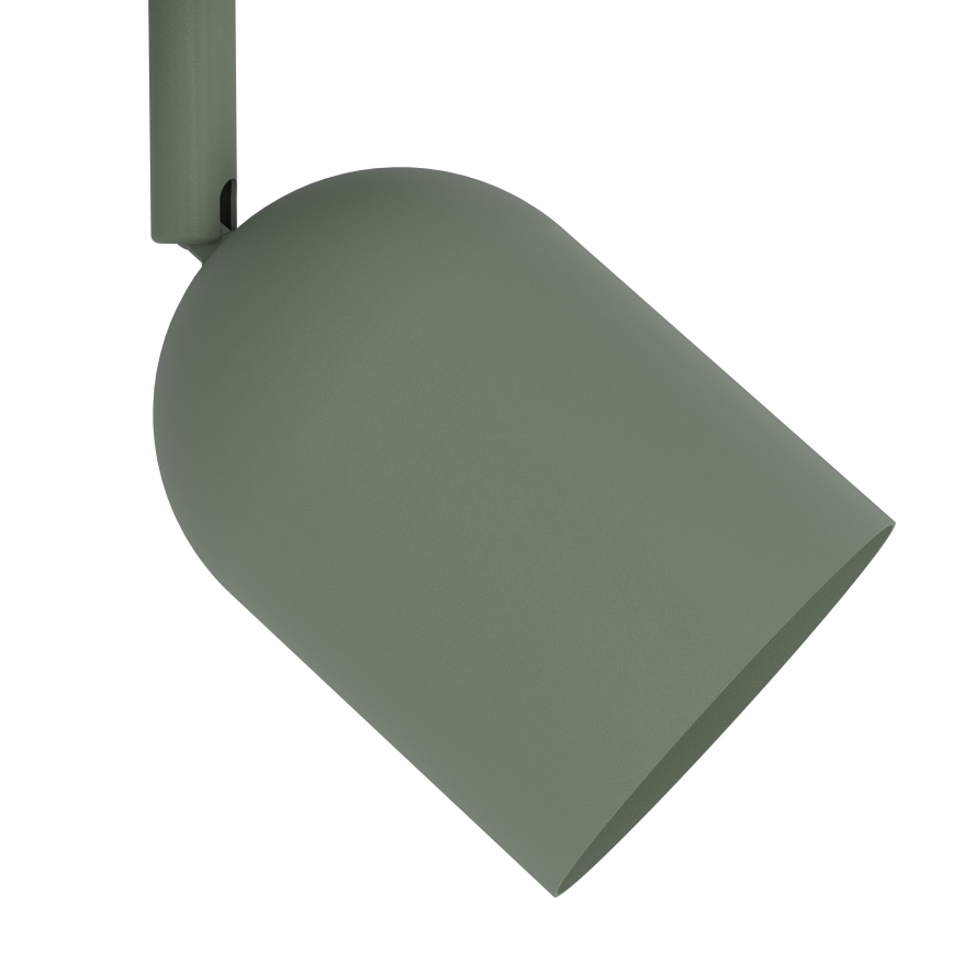 Eglo - Lámpara de techo con 3 focos 3xE14/40W/230V, diámetro 25 cm, verde