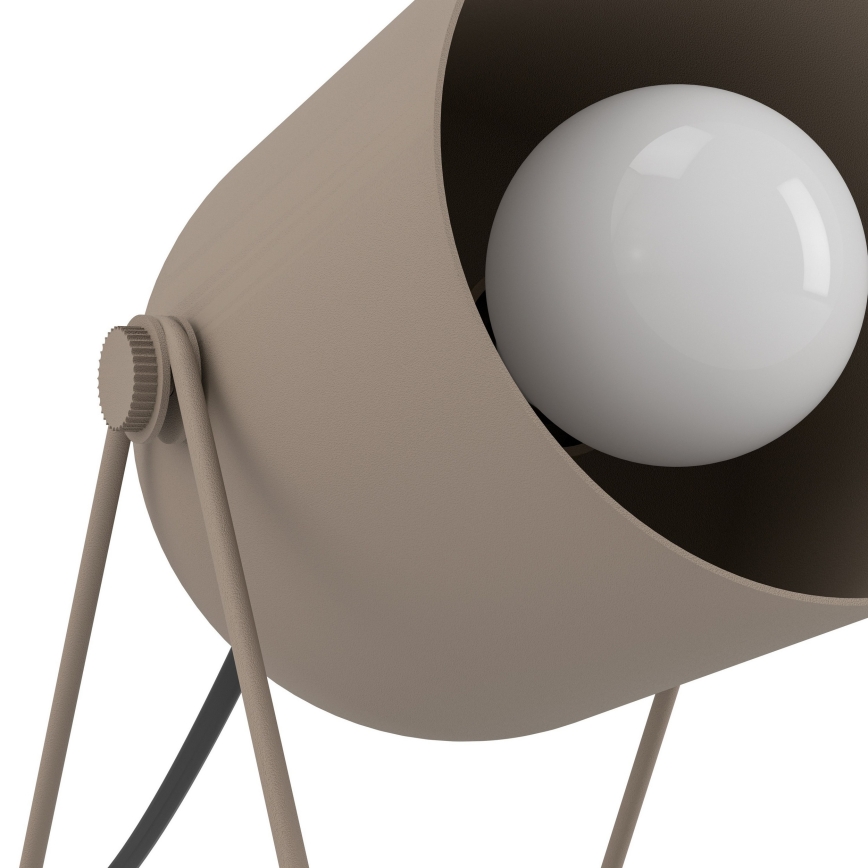 Eglo - Lámpara de sobremesa 1xE14/8W/230V beige