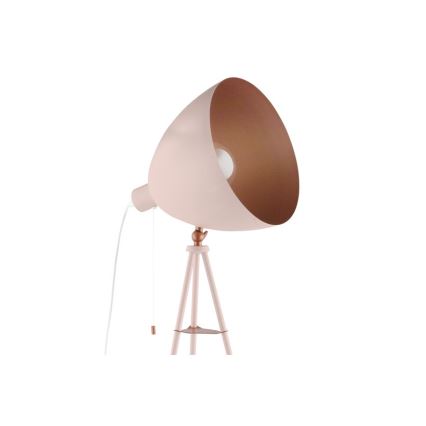 EGLO 49039 - Lámpara de pie CHESTER-P 1xE27/60W/230V