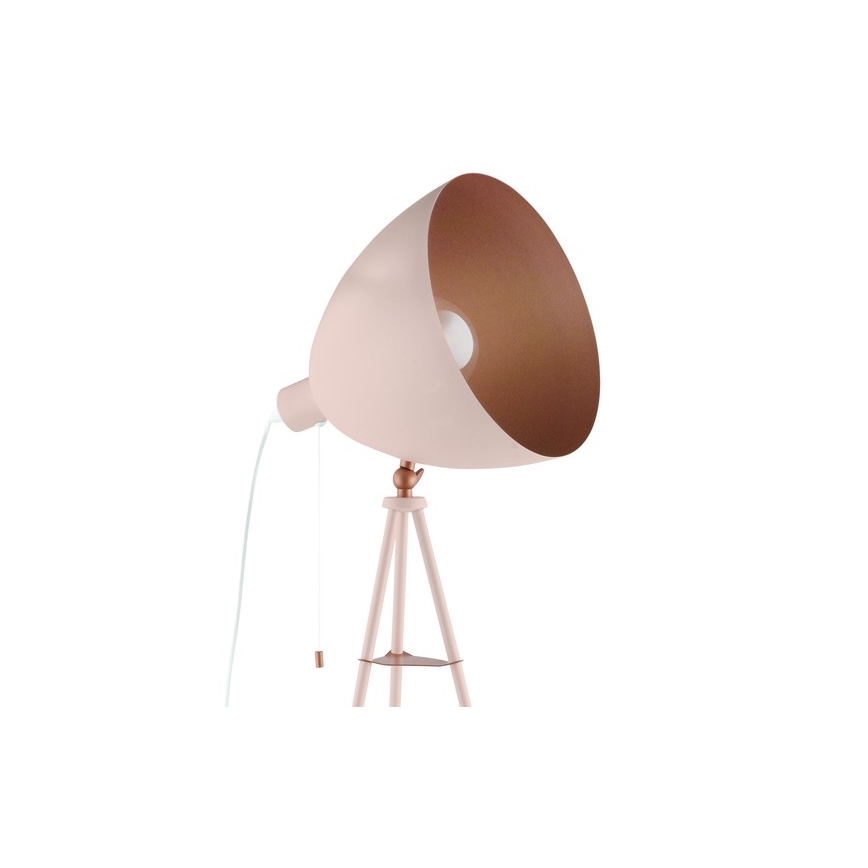 EGLO 49039 - Lámpara de pie CHESTER-P 1xE27/60W/230V