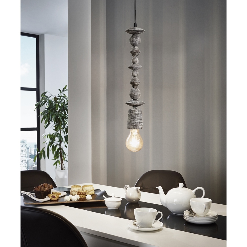 Eglo 49372 - Lámpara colgante AVOLTRI 1xE27/60W/230V