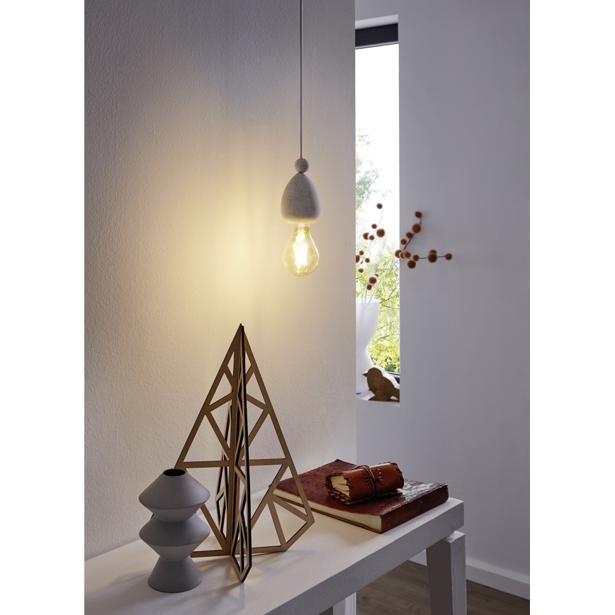 Eglo 49377 - Lámpara colgante AVOLTRI 1xE27/60W/230V