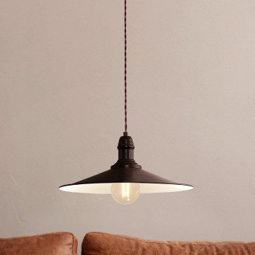 Eglo 49456 - Lámpara colgante con cable STOCKBURY 1xE27/60W/230V Ø 36 cm