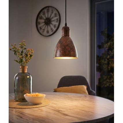 Eglo - Lámpara colgante 1xE27/60W/230V
