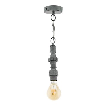 Eglo 49707 - Lámpara de araña con cadena CHEPSTOW 1xE27/60W/230V