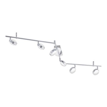 Eglo 54762 - Foco LED SALTO 6xLED/5,4W/230V cromado brillante