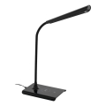 Eglo 55122 - Lámpara de mesa LED regulable con carga inalámbrica LED/5,5W/230V negra