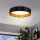 Eglo 55267 - Lámpara de techo LED MASERLO LED/16W/230V 3000K Ø 40,5 cm negro/cobre