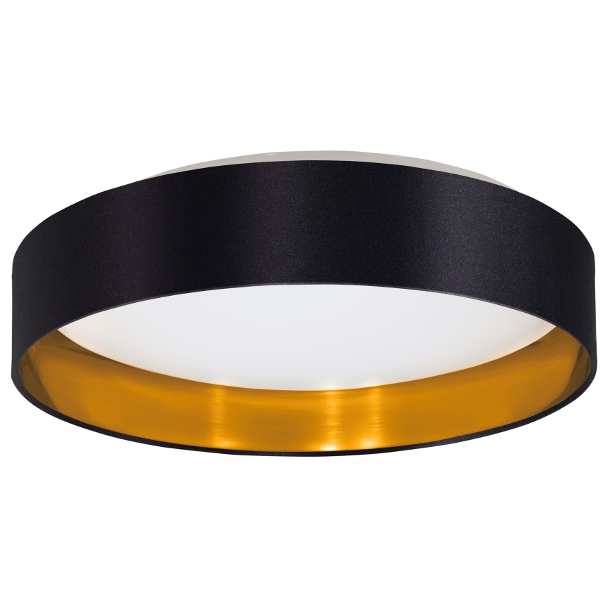 Eglo 55267 - Lámpara de techo LED MASERLO LED/16W/230V 3000K Ø 40,5 cm negro/cobre