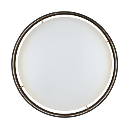 Eglo 55267 - Lámpara de techo LED MASERLO LED/16W/230V 3000K Ø 40,5 cm negro/cobre