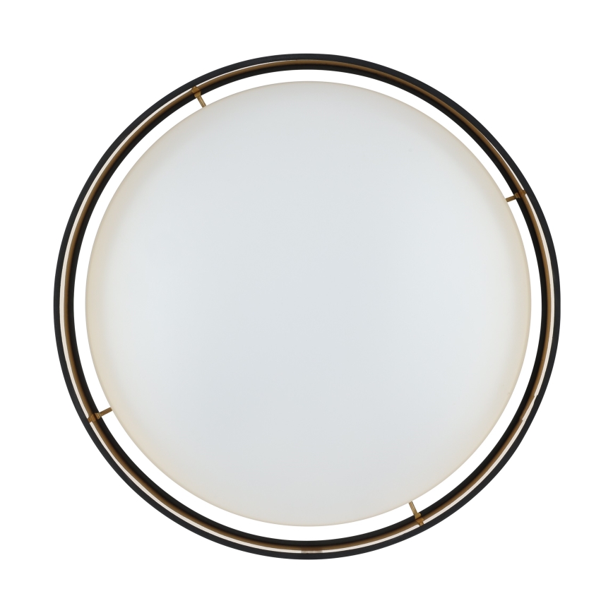 Eglo 55267 - Lámpara de techo LED MASERLO LED/16W/230V 3000K Ø 40,5 cm negro/cobre