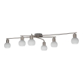 Eglo 55449 - Lámpara de focos LED 6xE14/4W/230V cromo mate
