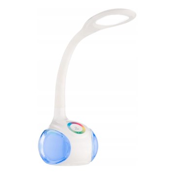 Eglo 55687 - LED RGBW Lámpara de mesa regulable LED/4,16W/230V blanca