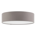Eglo 55872 - Lámpara LED de techo 1xE27/11W/230V Ø 38 cm gris