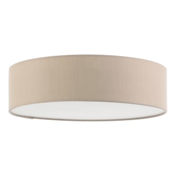 Eglo 55873 - Lámpara de techo LED 1xE27/11W/230V, diámetro 38 cm, color topo