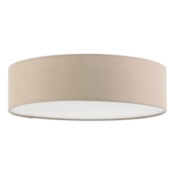Eglo 56137 - Lámpara de techo LED 2xE27/11W/230V Ø 38 cm, taupe