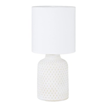 Eglo 56254 - Lámpara de mesa LED BELLARIVA 1xE14/4,9W/230V blanca