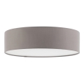 Eglo 56606 - Lámpara de techo LED 2xE27/11W/230V, diámetro 38 cm, gris