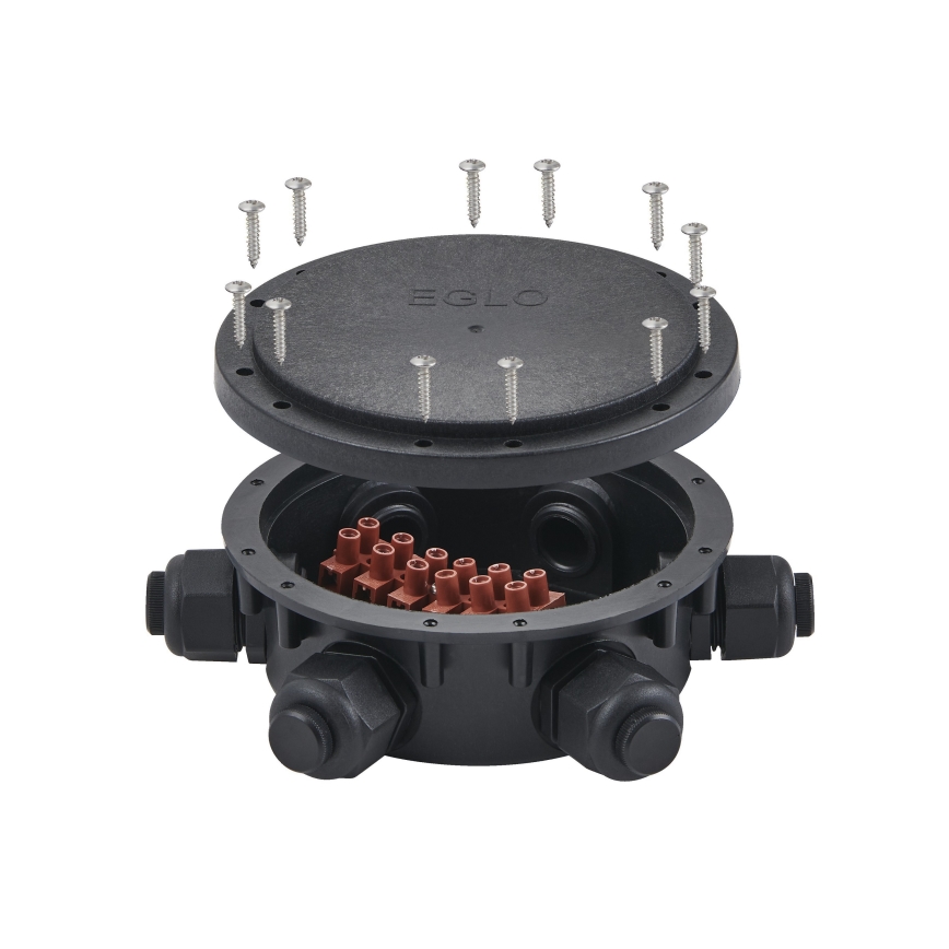 Eglo 61728 - Caja de conexiones impermeable 6 salidas CONNECTOR BOX 230V IP68