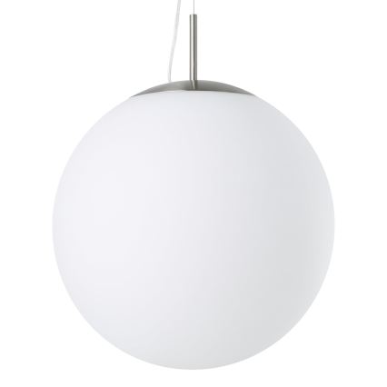 Eglo 63271 - Lámpara colgante con cable PIEDALE 1xE27/60W/230V Ø 43 cm cromo mate