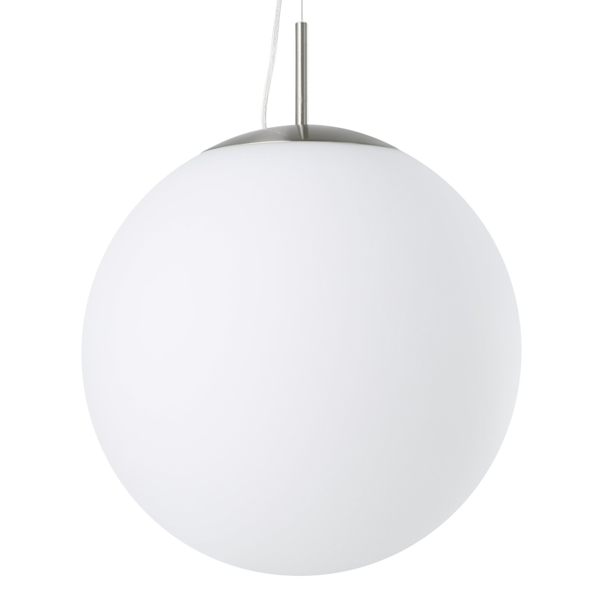 Eglo 63271 - Lámpara colgante con cable PIEDALE 1xE27/60W/230V Ø 43 cm cromo mate