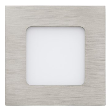 Eglo 64597 - Lámpara empotrable LED FUEVA 1 PRO LED/2,7W/230V 3000K 8,5x8,5 cm cromo mate