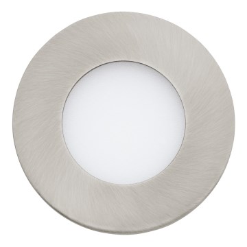 Eglo 64621 - Lámpara empotrable LED FUEVA 1 PRO LED/2,7W/230V 3000K diá. 8,5 cm cromo mate