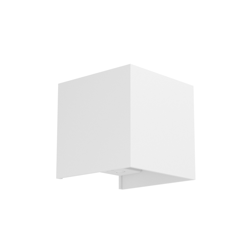 Eglo - Aplique de pared exterior recargable LED regulable con sensor de movimiento y de crepúsculo LED/2,2W/5V IP44 blanco