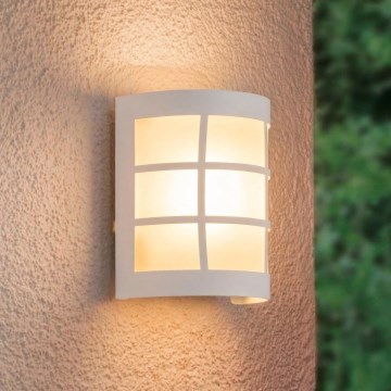 Eglo 75311 - Aplique LED para exterior CERNO 1xE27/4W/230V blanco IP44