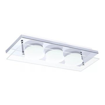 Eglo 75328 - Lámpara de techo LED ABIOLA 3xLED/6W/230V cromado brillante